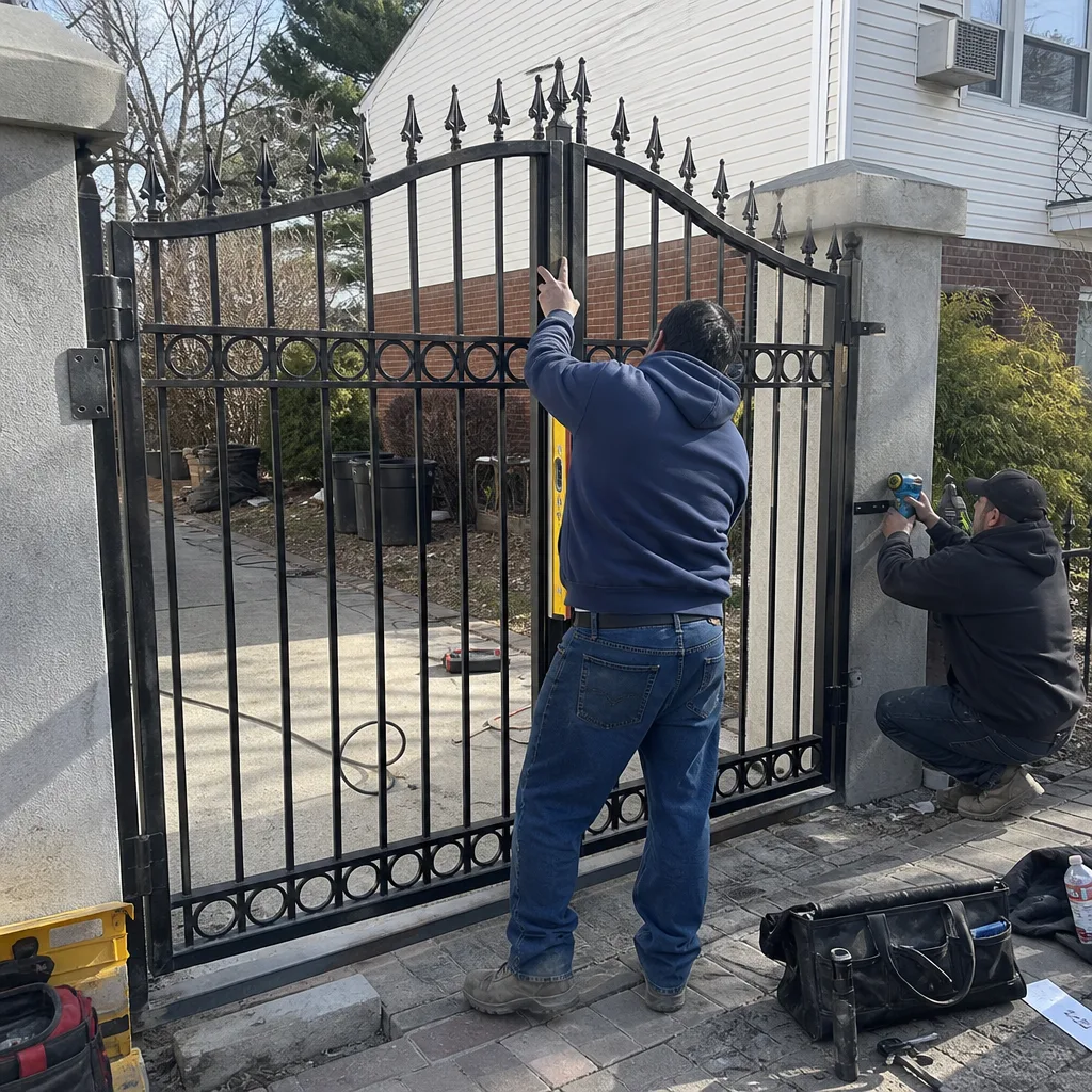 Commercial Gate Installation